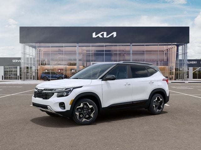 2026 Kia Seltos — rear three-quarter view